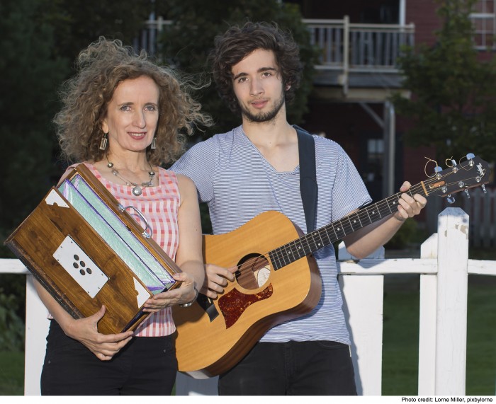 Teresa Doyle and her son Patrick Bunston