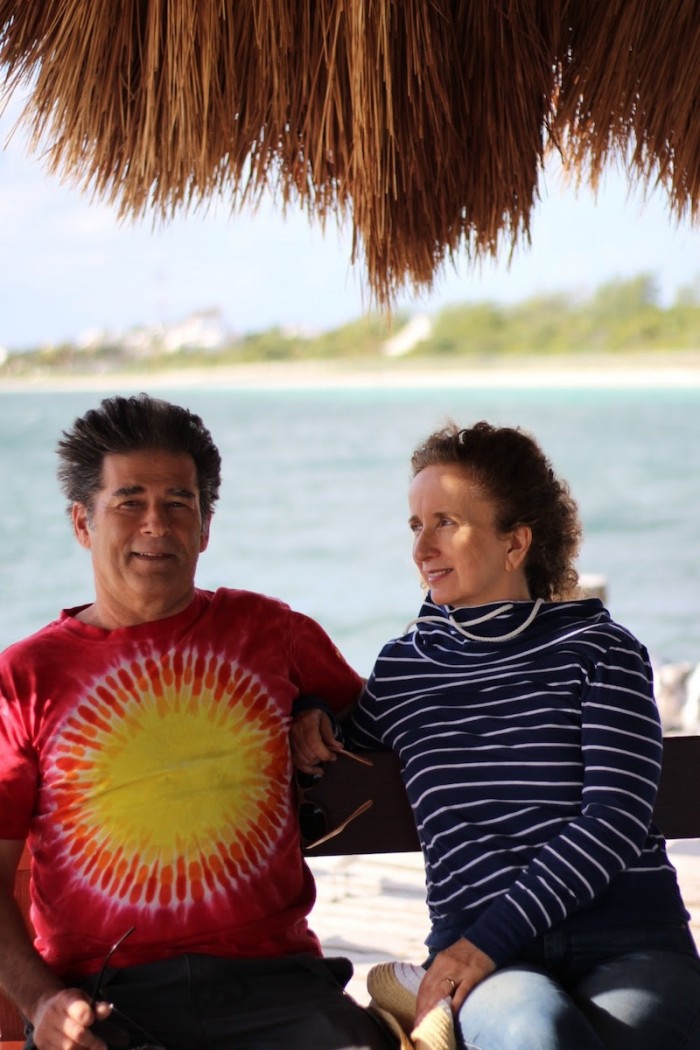 Breet and Teresa in Puerto Morelos